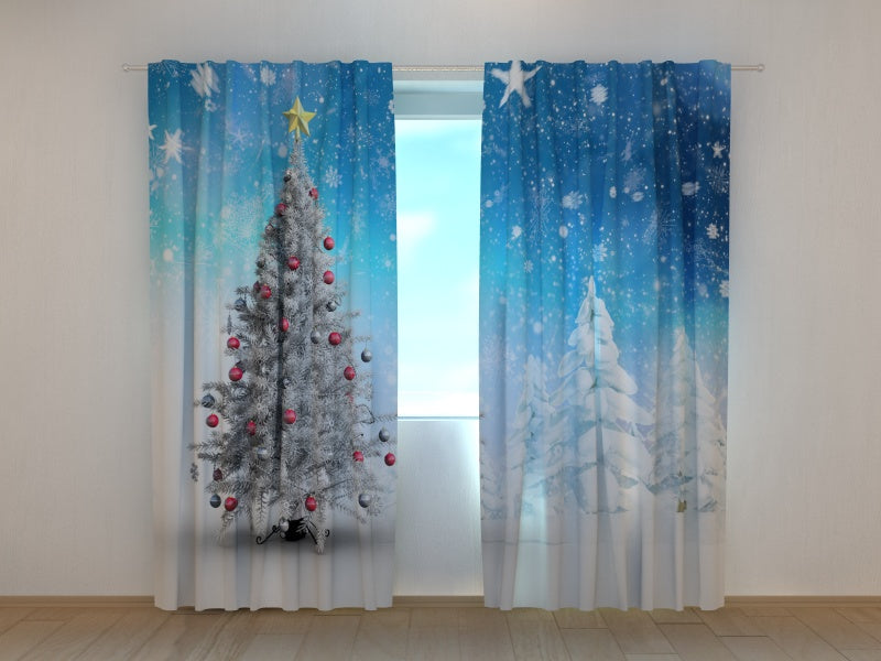 Tende Alberi di Natale Bianchi