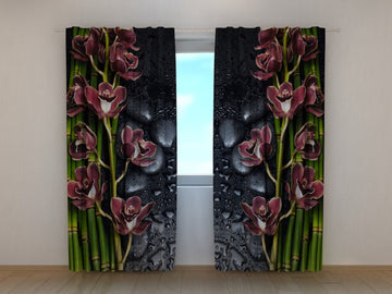 Tende Orchidee Bordeaux
