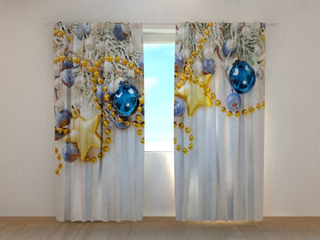 Tende Decorazioni Natalizie sulla Neve