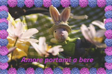 Tovaglietta americana In tessuto. Amore portami a bere. Prezzo conveniente