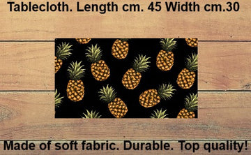 Tovagliette americane in tessuto cm.45x30. Con gli ananas