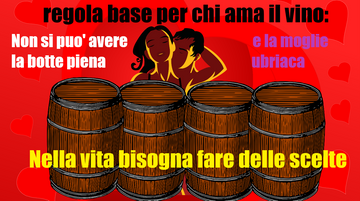 Tovagliette americane in tessuto cm.45x30. Non si puo' avere la botte piena e la moglie ubriaca
