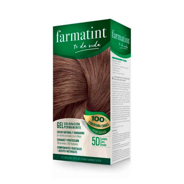 Farmatint 5d nuolatiniai plaukų dažai – šviesiai auksiniai rudi