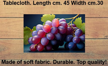 Tovagliette americane in tessuto cm.45x30. Con i mirtilli