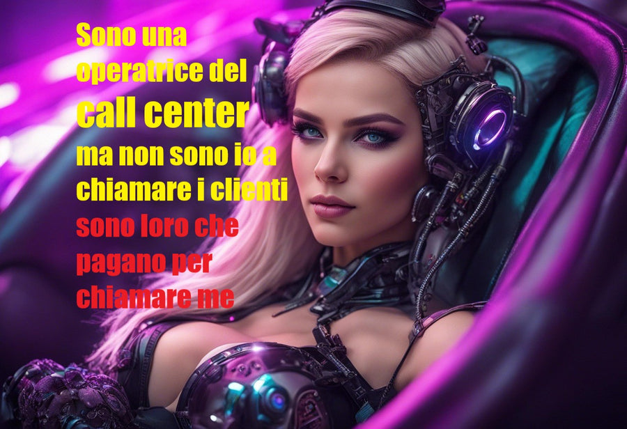 Tovagliette americane in tessuto cm.45x30 con una operatrice del call center